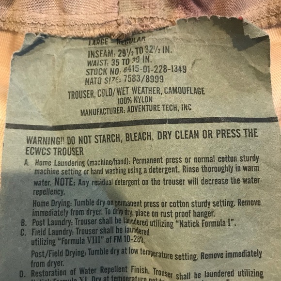 Camo pants - Picture 4 of 5